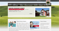 Desktop Screenshot of cancersocietyofkashmir.org